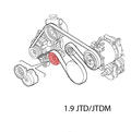 Fiat Multipla Auxiliary tensioner/idler. Part Number 71747798