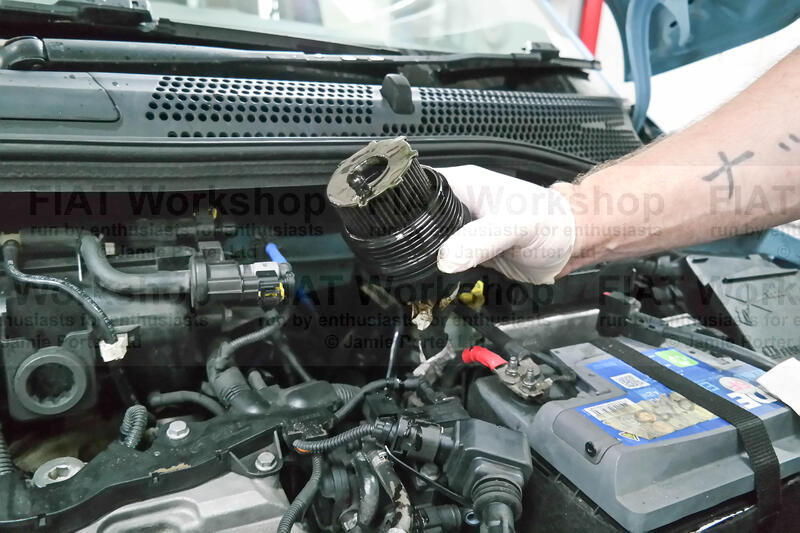 Abarth 500 oil shop filter