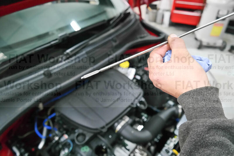 Fiat shop 500 oil