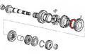 Alfa Romeo Gear. Part Number 46766017