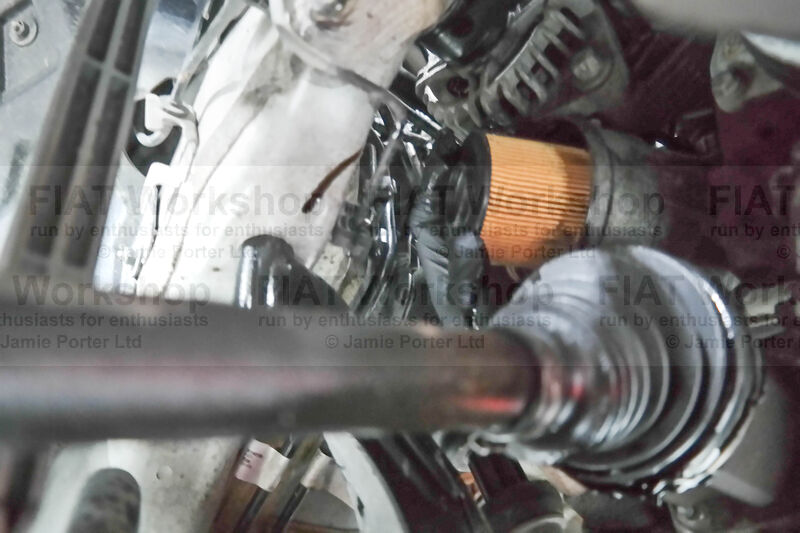 Fiat 500x oil shop filter